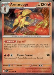 Armarouge 041/198 Scarlet & Violet Holo Rare