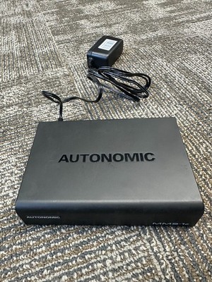Autonomic MMS-1e Mirage Media Streamer Black HDMI Ethernet USB Coax Outputs