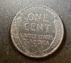 Lincoln Steel Cent ~ S Over D Mint Error struck through grease Or debris — photo 3