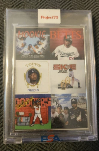 Mookie Betts 2021 Topps Baseball Project 70 Artist Proof 35/51