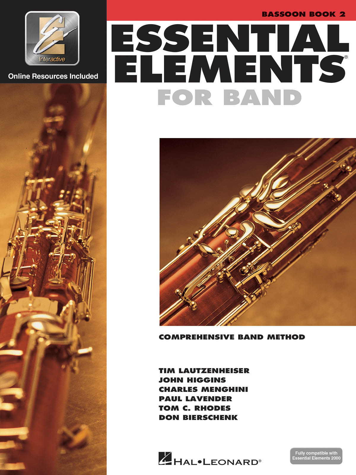 Essential Elements for Band Bassoon Book 2 Learn Play Music Lessons Online Media