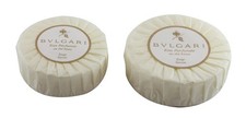 Lot Of 2 Bvlgari Eau Parfumee Au The Blanc Soap 1.7 oz 50g Same as Picture