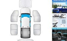 6pcs Full Window Sun Shade for F-150 Lariat, King for Ford F-150 2021-2025