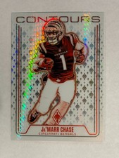 Ja'Marr Chase [Lazer] #CON-JCE Prices | 2024 Panini Phoenix
