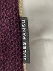Jules Pansu Cushion Covers Atelier Design Plum Color New with Tag Lot of 2x — photo 4