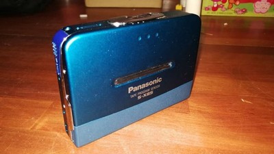 Panasonic RQ-SX11 S-XBS Cassette Player Walkman Blue JUNK | eBay