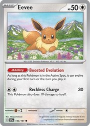 Eevee 143/191 Surging Sparks Common