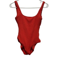 Aerie One Piece Full Coverage Swimsuit Ribbed Size Small New