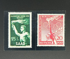Stamps Munchen 1972 #36a / 36b - OLYMPIA 1896 - 1972 Panini - Olympic games