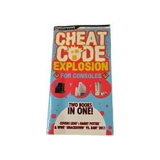 Vintage Brady Games Cheat Code Explosion 2 Books in 1 for Xbox 360 + Wii + PS3