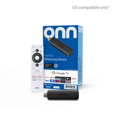 onn Full HD Streaming Device, Google TV - Fast Streaming, 8GB Storage...