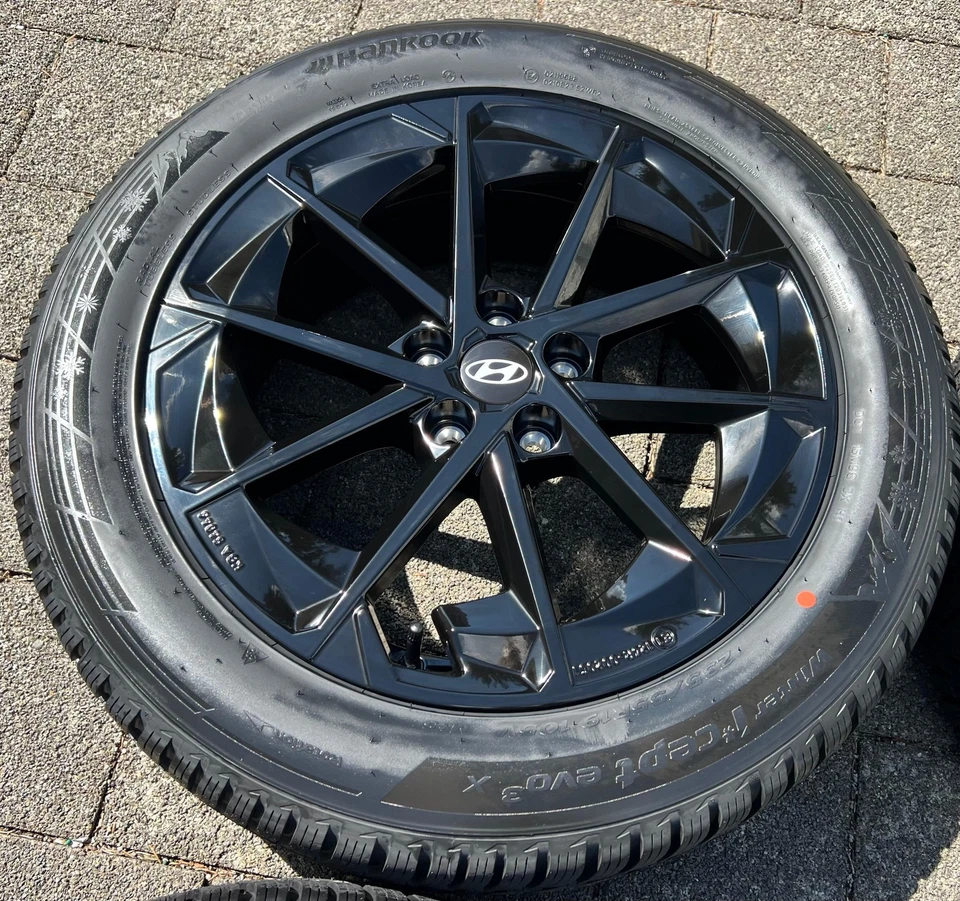 4 ORIGINAL 19" ALU WINTERRÄDER HYUNDAI IONIQ 5 NE 235/55R19 105V RDKS 2021 NEU - Bild 3 von 4