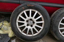 1 x rim alloy wheel original VW Golf 4 Bora 6jx15H2 ET38 Jamara 2