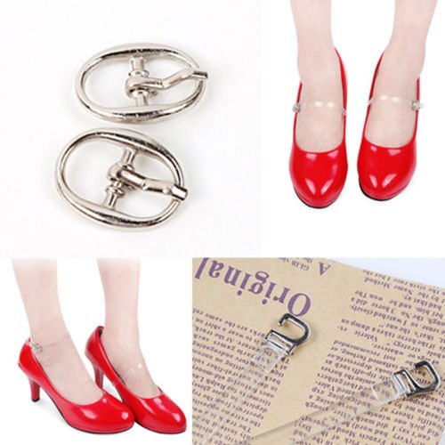 High Sale Removable Silicone For Holding Straps Heels Band Shoes String Loose - Picture 8 of 9