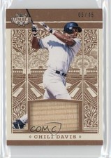 2025 Leaf Lumber Game Used Lumber Bronze /45 Chili Davis #GL-18 hu1