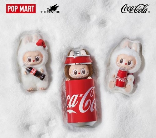 Authentic POPMART THE MONSTERS Labubu Coca-Cola Series Plush Figure toy gift NEW - Picture 11 of 15