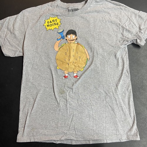 L Bob's Burgers T-Shirt Gene Belcher 