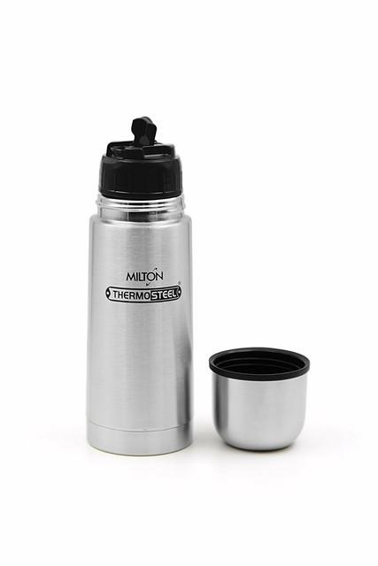 milton thermosteel 1000ml flip lid