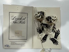 Lunch At The Ritz earrings "Encore" by Alexis Watts and Esme Hecht handcrafted