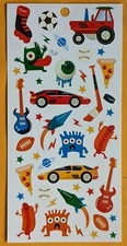 Themed / Everyday Sticker Single Sheet 