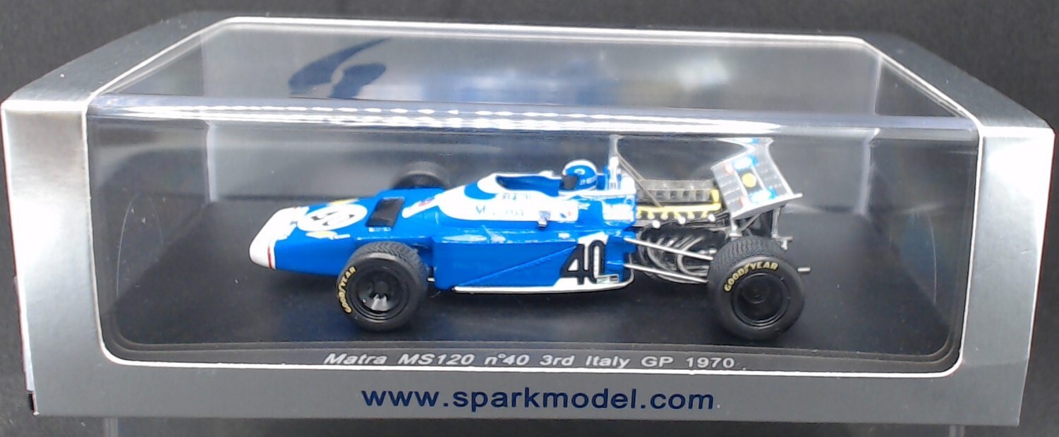 Photo Vintage A.008493 - Jean-Pierre Beltoise Sur Matra MS120 Au GP De Spa 1970 - Collection F1
