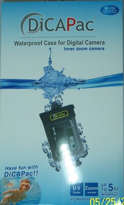 Waterproof Case for Digital Camera with ZOOM DiCAPac WP-700 - FREE Shipping