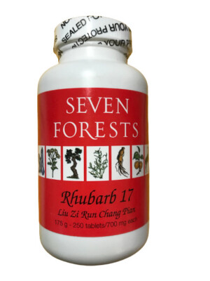 Seven Forests - Rhubarb 17 / Liu Zi Run Chang Pian, 250 Tablets