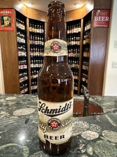 1940s Schmidt’s 12oz beer bottle from Schmidt’s Brewing in St Paul MN