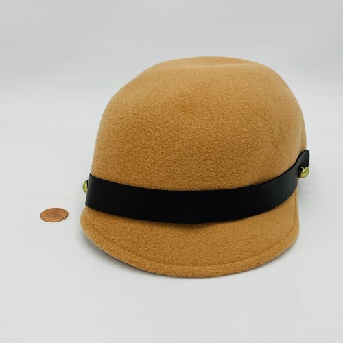 Hard To Find Janie & Jack 6-12 Months Maple Felt Riding Hat - Picture 2 of 7