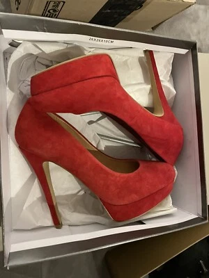 Escarpins Rouge RAVEL Taille 38 Neufs - Photo 1/4