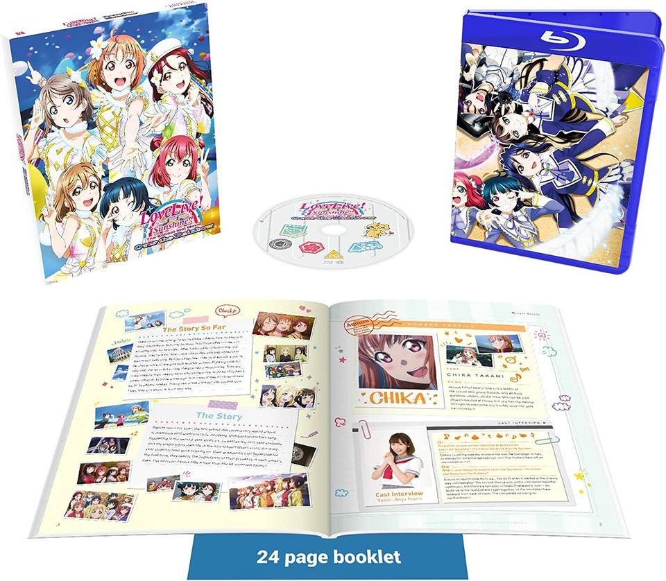 Love Live! Sunshine!! The School Idol Movie Over the Rain (Bluray