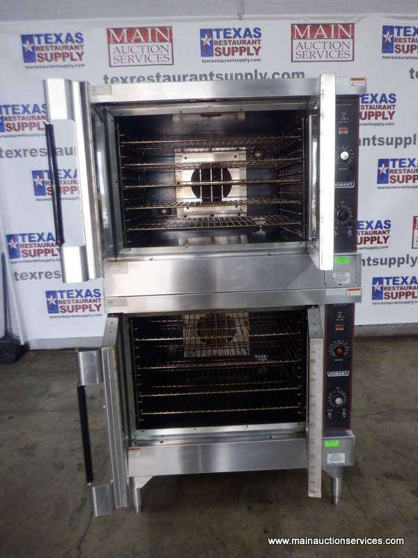 Hobart HEC517, Full Size Double Stack Electric Convection Oven eBay