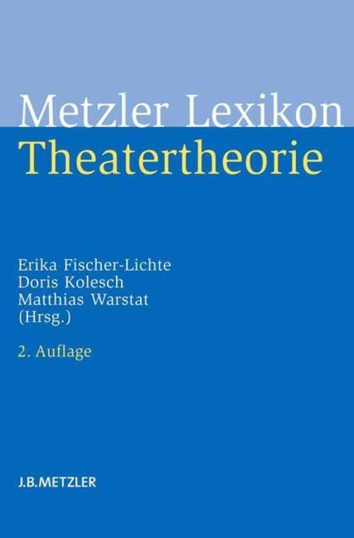 Thumbnail - Metzler Lexikon Theatertheorie Erika Fischer-lichte (u. A.) Buch Viii