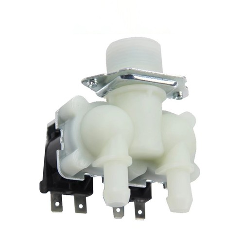 For Haier Cylinder Washing Machine Part Double-head Inlet Valve 1 in 2 out Valve - Picture 3 of 4