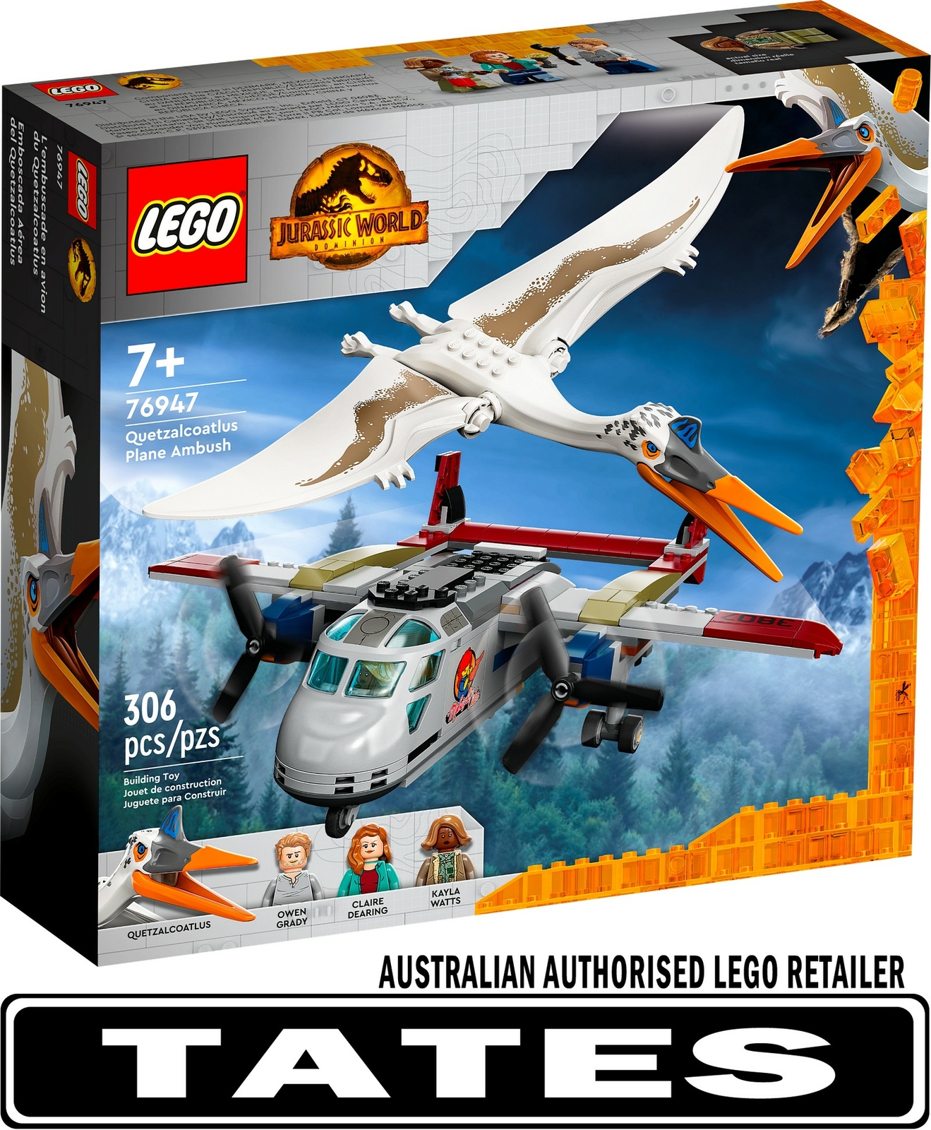 LEGO 76947 Quetzalcoatlus Plane Ambush Jurassic World from Tates Toyworld 673419340427 eBay