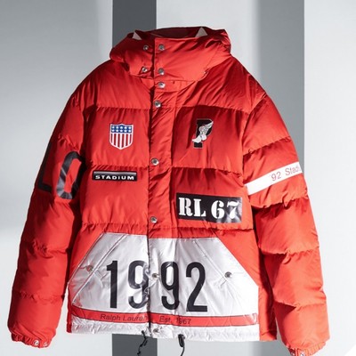 red polo coat