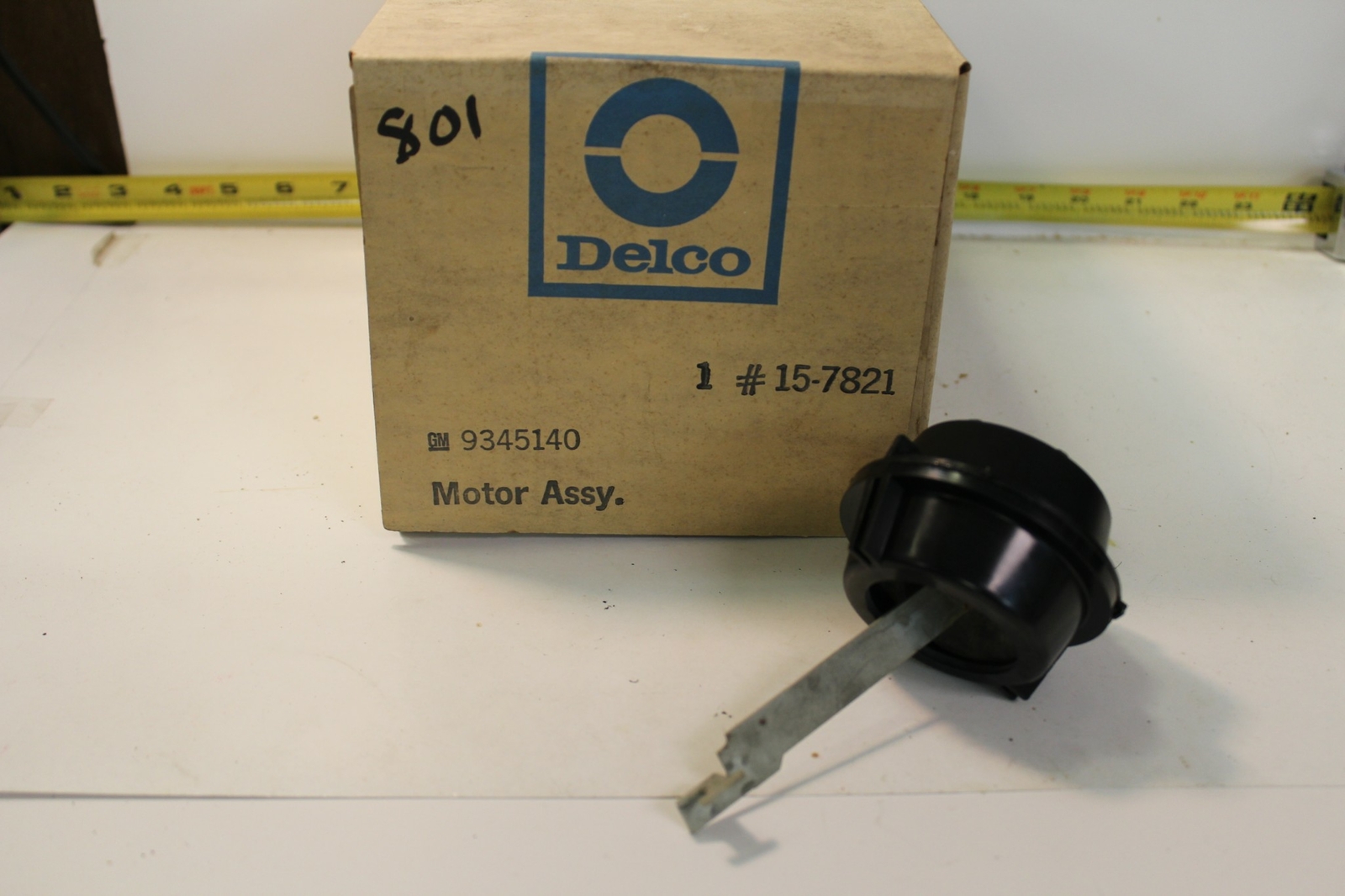 NOS OEM GM Delco Air Control Motor Assembly Recirculate Actuator 9345140 801
