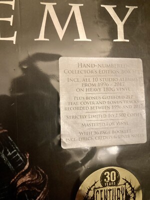 ARCH ENEMY 1996-2017 Collectors Vinyl Boxset Limited Edition 10