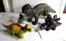 Lot of 3  Dinosaur Toys - 1 ea 12