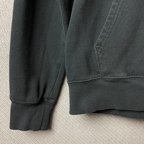 The North Face Mens Sweater Small Black Logo Hooded Fleece Heavyweight Gorpcore - Picture 9 of 15