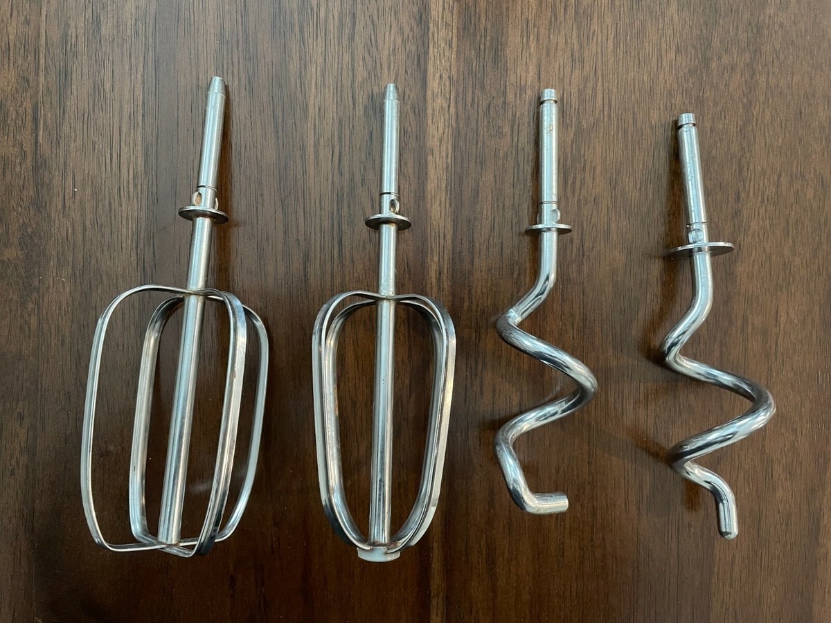 Vintage LOT Sunbeam Mixmaster Replacement Beaters Dough Hooks