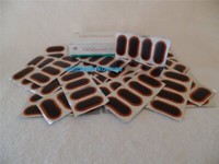 100X Schlauchflicken F2 50X25 MM Rotrand Rema Tip Top 1 VPE