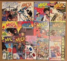 Lot of 13 Ninja High School & NHS in Color & HNS  3-D & Yearbooks