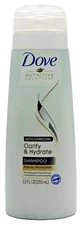 Dove Clarify & Hydrate Charcoal Shampoo for Oil-Prone Hair 12 oz