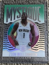 2020-21 Panini Illusions Mystique Green Acetate #14 Zion Williamson