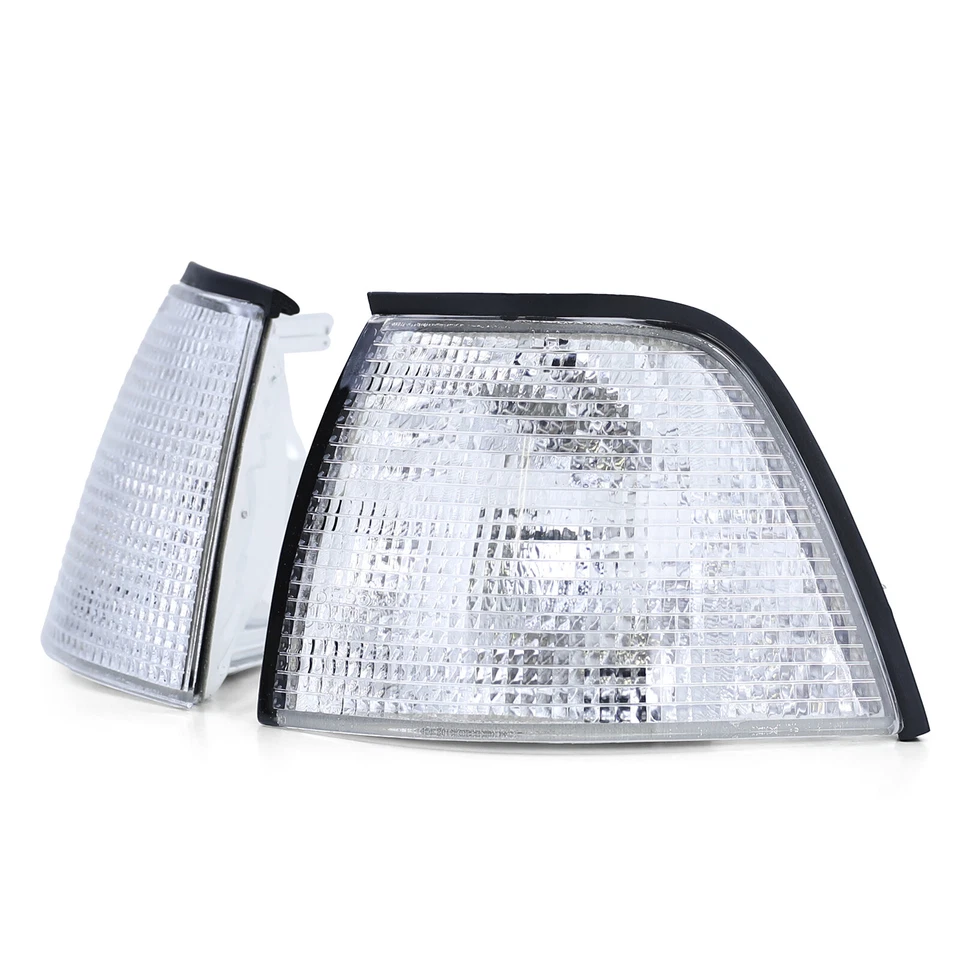 Indicatore di direzione bianco chiaro per BMW Serie 3 E36 Berlina Touring Compact 90-99 - Immagine 3 di 4