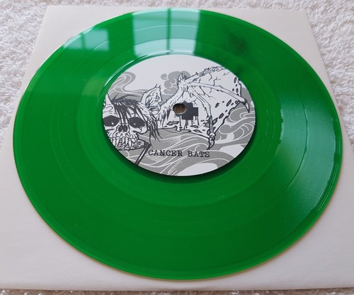CANCER BATS/THIS IS HELL SPLIT 7" LTD.250 ONLY USA FUTURE TENSE! RECORDS NM - Picture 4 of 7