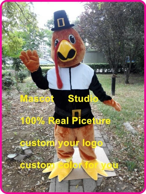 Traje fantasia mascote peru cosplay festa jogo vestido Halloween adulto - Imagem 2 de 3