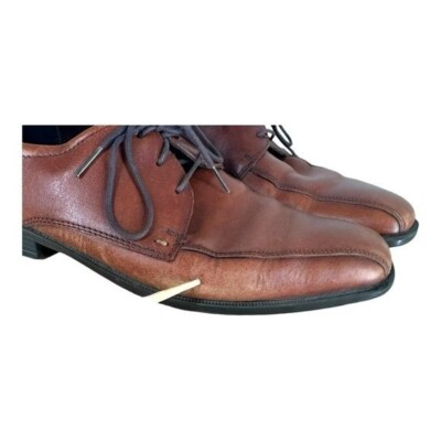 ECCO Men’s‎ EU 44 Brown Leather Lace Up Oxfords Casual Office Career Preppy ECCO Men main image 3