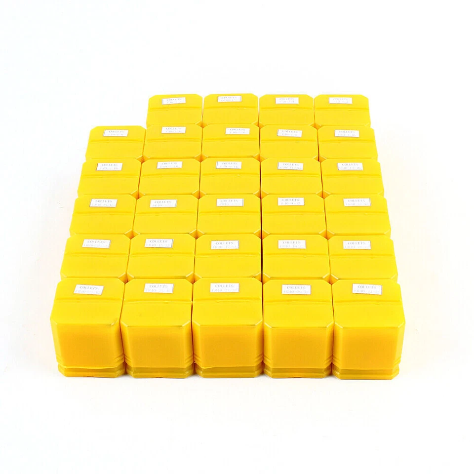 29 Pcs ER40 Precision Spring Collet Set Milling Lathe CNC Chuck Bit Holder ER40 - Image 3 of 4